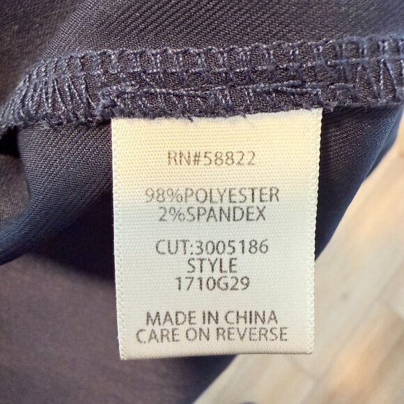 🔵 Navy Open Front Drape Jacket | Max Studio London | Size S - Picture 7 of 11